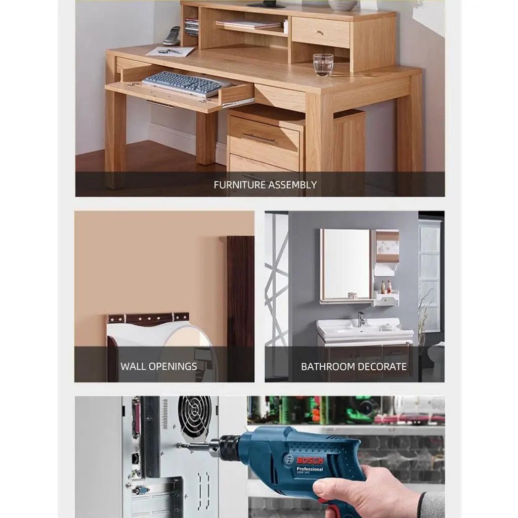 BOSCH- Electric Drill GBM 345 Electric Screwdriver| (Send 5 Original Drill Dits) on Sale