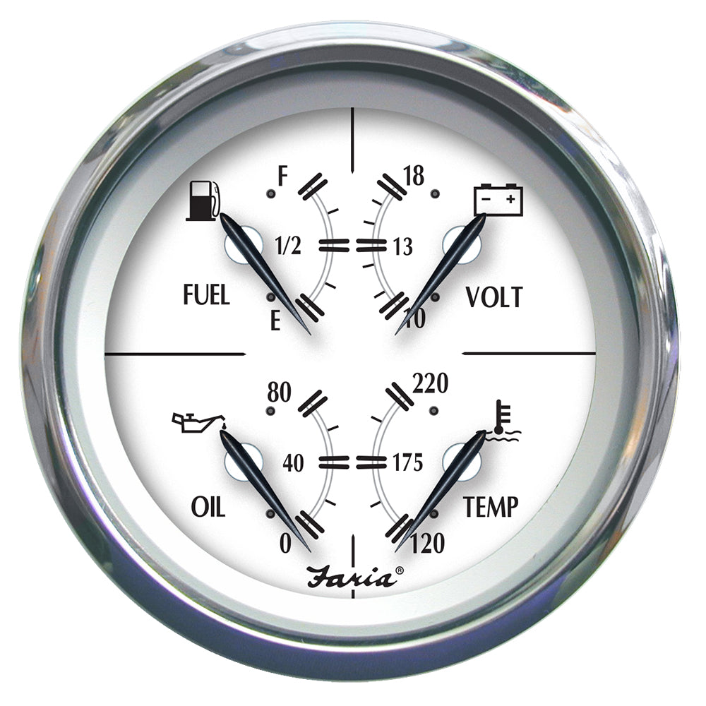 Faria Newport SS 4″ Multifunction Gauge [45012] Online Hot Sale