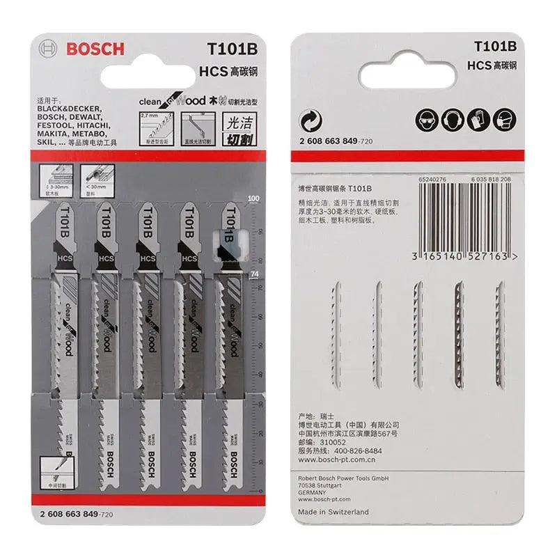 BOSCH- SawBblade T101B Jig Saw Blade High Carbon Steel Material Hot on Sale