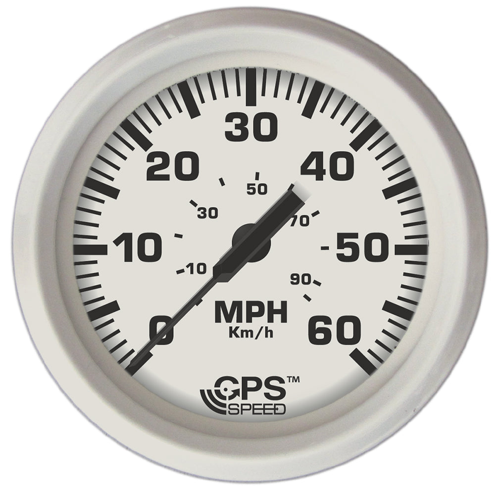 Faria Dress White 4″ GPS Speedometer – 60 MPH [33147] Supply