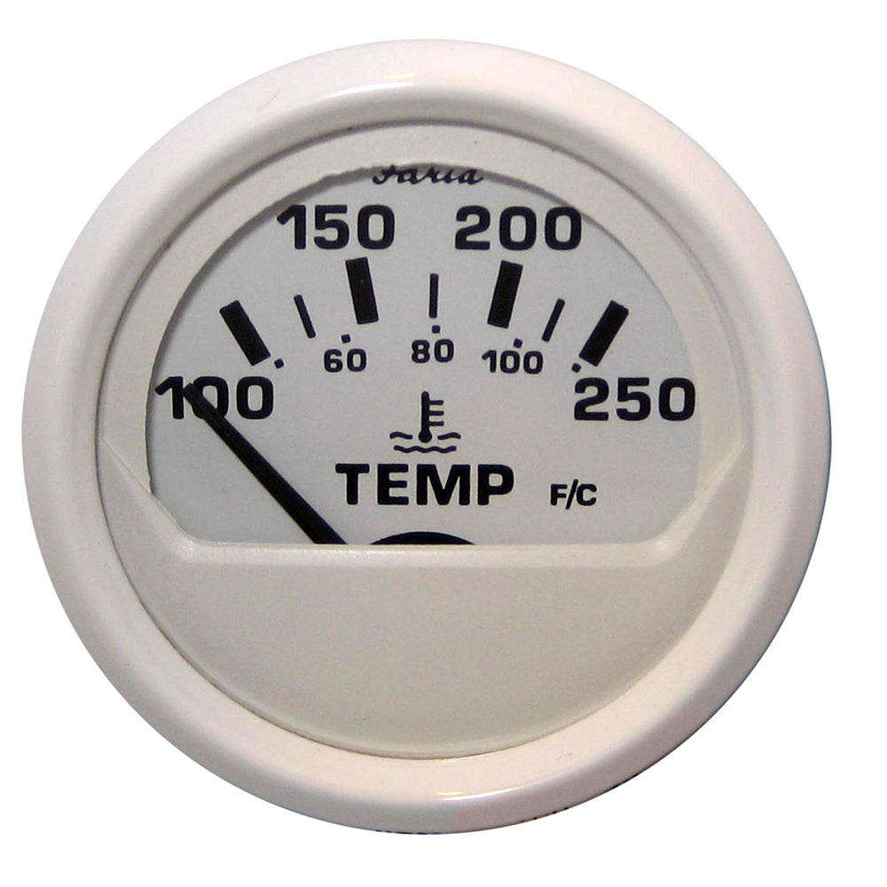 Faria Dress White 2″ Water Temperature Guage (100-250 DegreeF) [13110] Supply