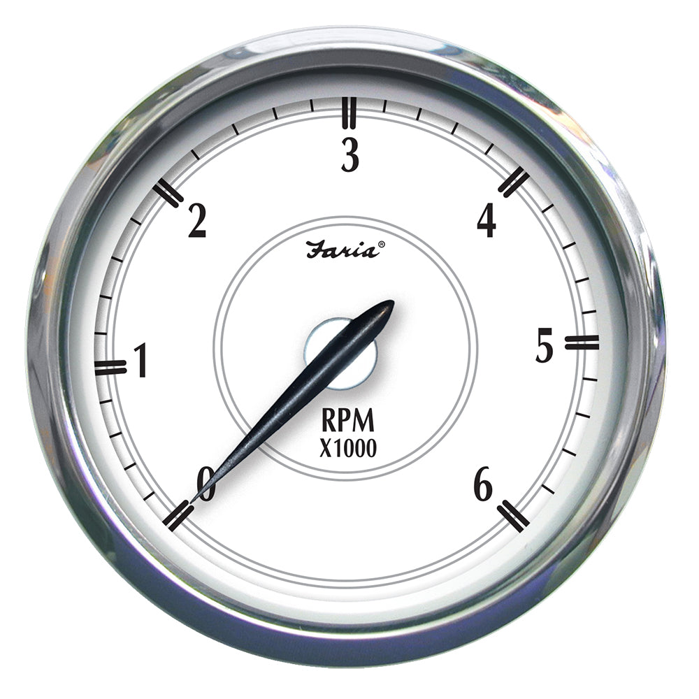 Faria Newport SS 5″ Tachometer f/Gas Inboard – 6000 RPM [45013] Online Sale