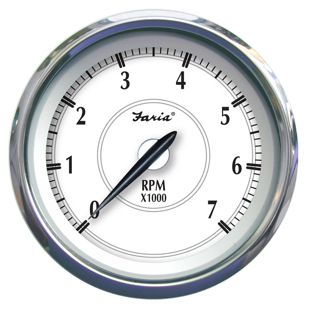 Faria Newport SS 4″ Tachometer f/Gas Outboard – 7000 RPM [45003] Online now