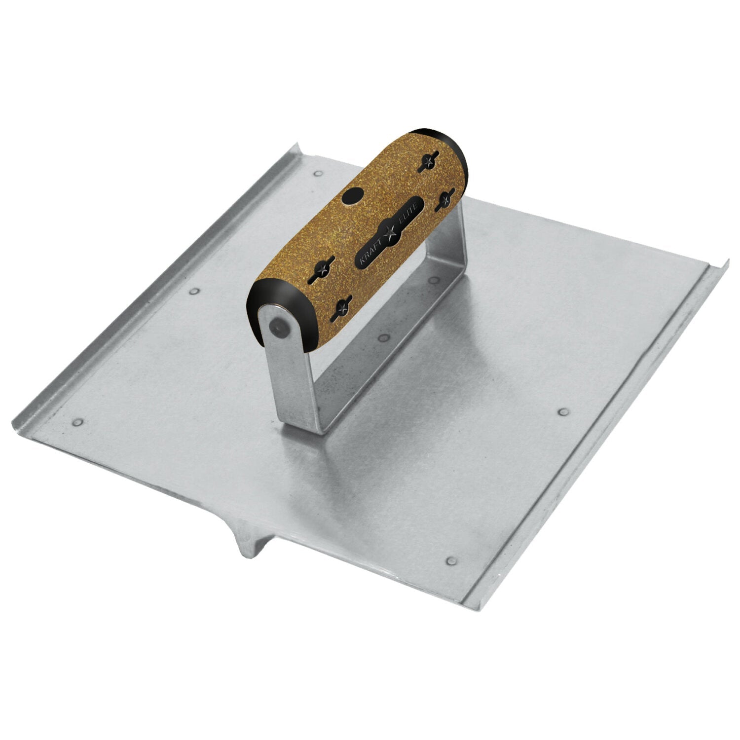 Kraft Tool CFE025K 8″ x 8″ 3/8″R, 1/2″D Elite Series Five Star Stainless Steel Hand Seamer/Groover with Cork Handle Supply