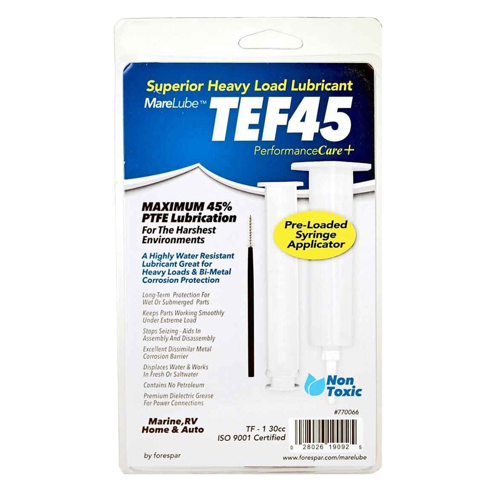 Forespar Marelube TEF45 30cc Syringe [770066] Online Hot Sale