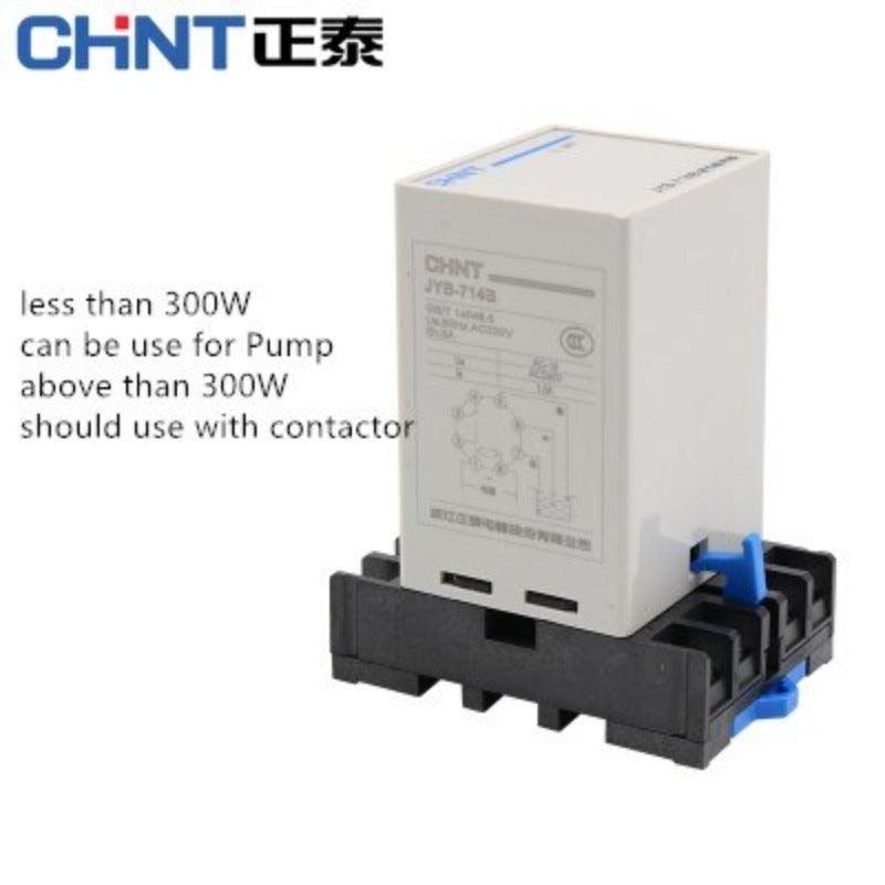CHINT JYB-714 Liquid Level Relay Water Level Controller JYB-714B 220V 380V with Base Supply