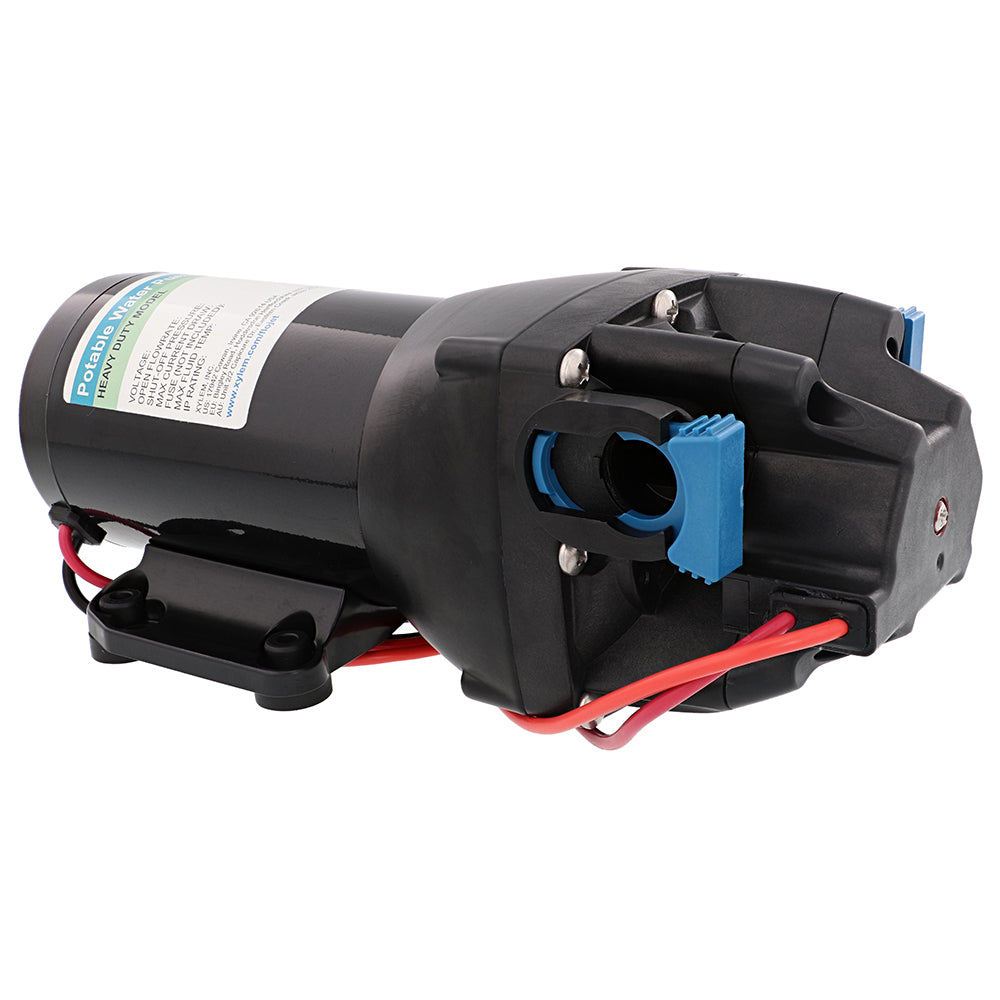 Flojet Heavy Duty RV Water Pump w/Strainer – 12V – 4GPM – 50PSI [Q401V-117S-3A] on Sale