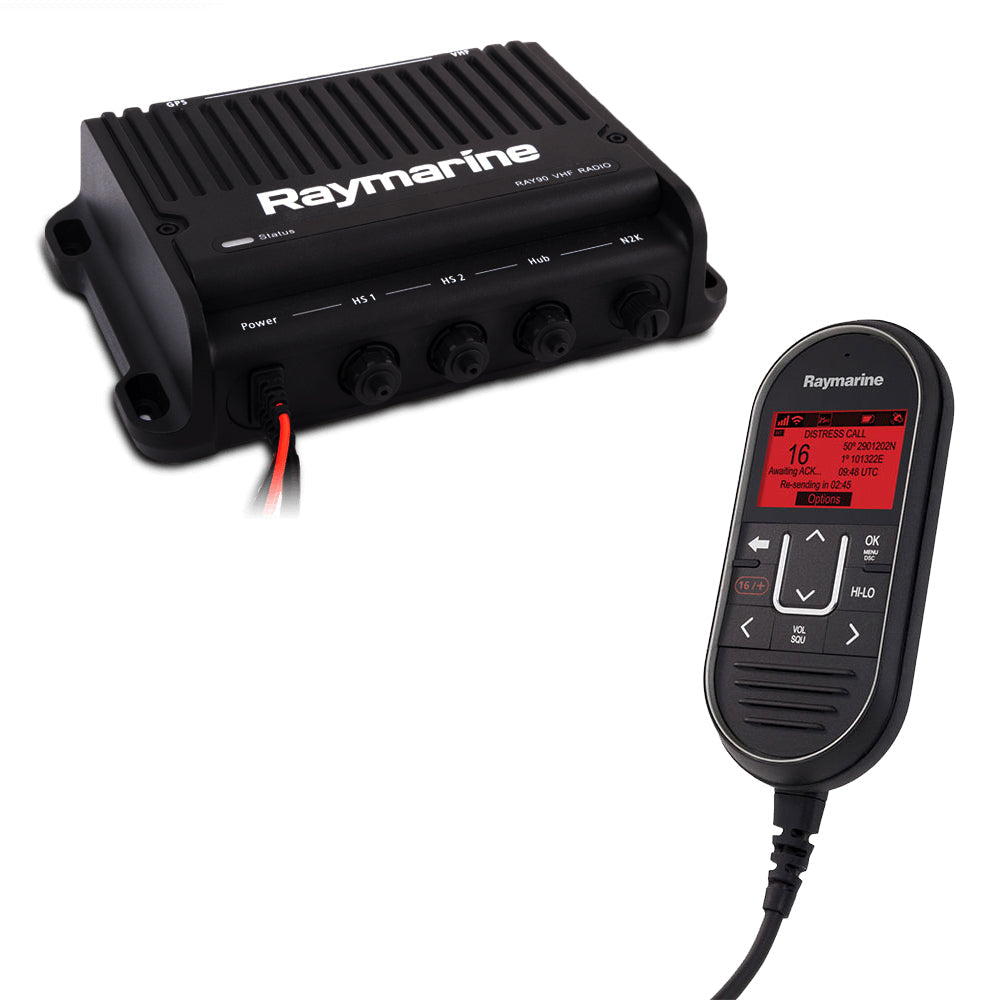 Raymarine Ray91 Modular Dual-Station VHF Black Box Radio System w/AIS [E70493] Online