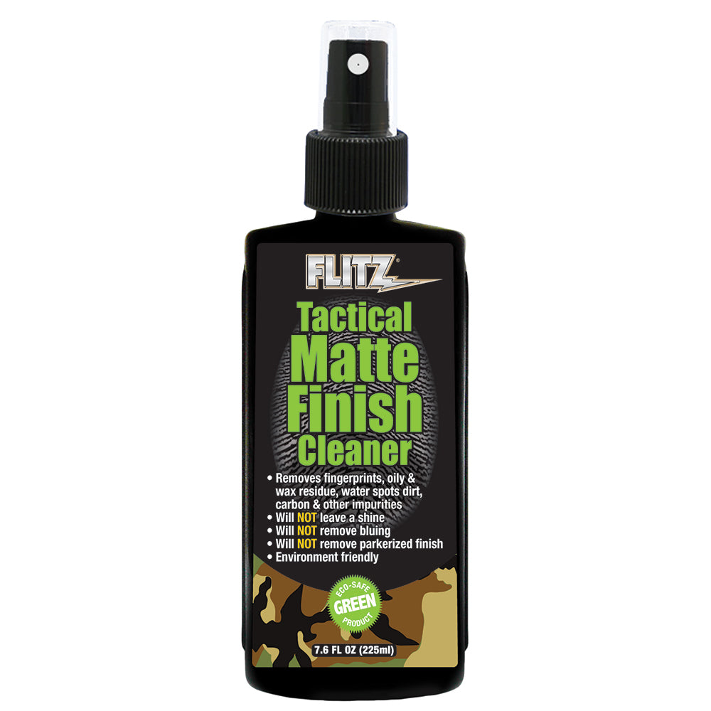 Flitz Tactical Matte Finish Cleaner – 7.6oz Spray [TM 81585] Supply