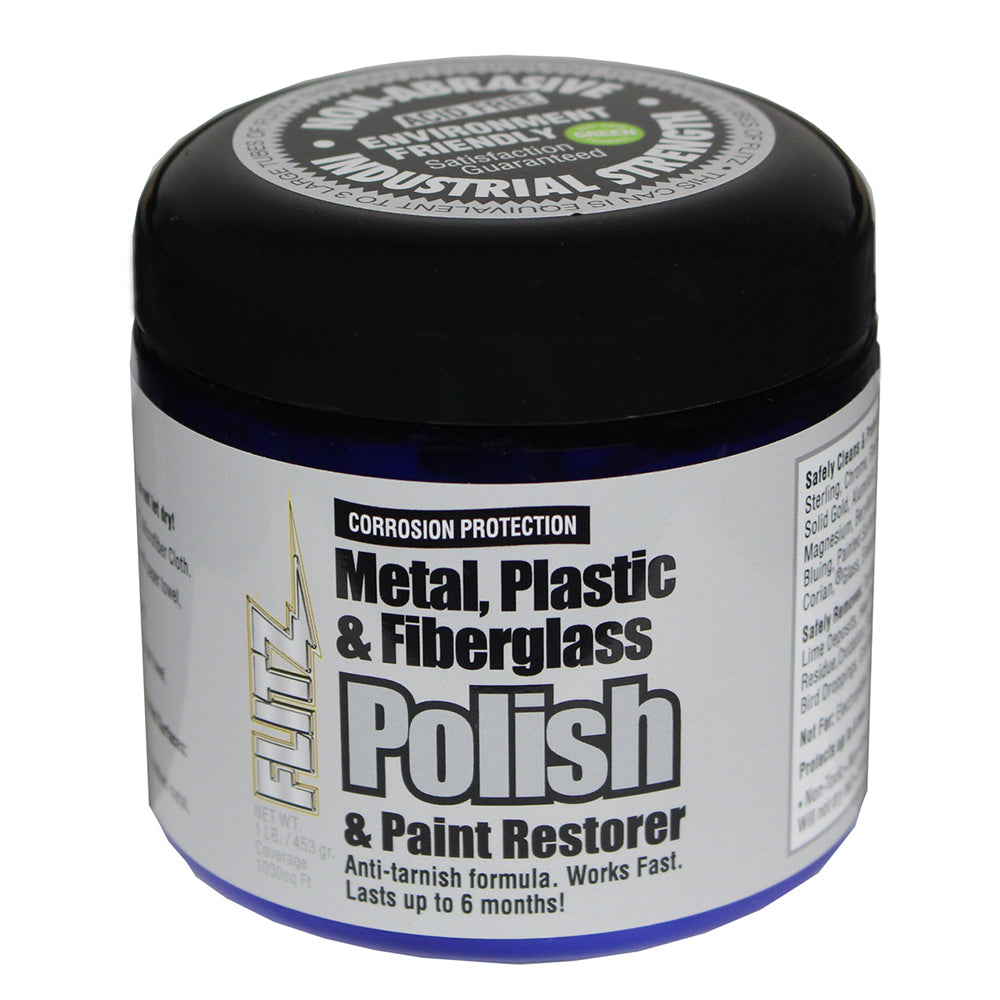 Flitz Metal, Plastic  Fiberglass Polish Paste – 1.0lb [CA 03516-6] Sale
