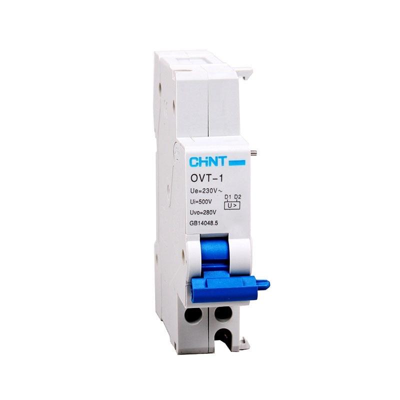 CHINT OVT-1 Same As POV-1 Permanente Permanent Over Voltage Protector Release 230v Accessories for MCB NB1-63 on Sale