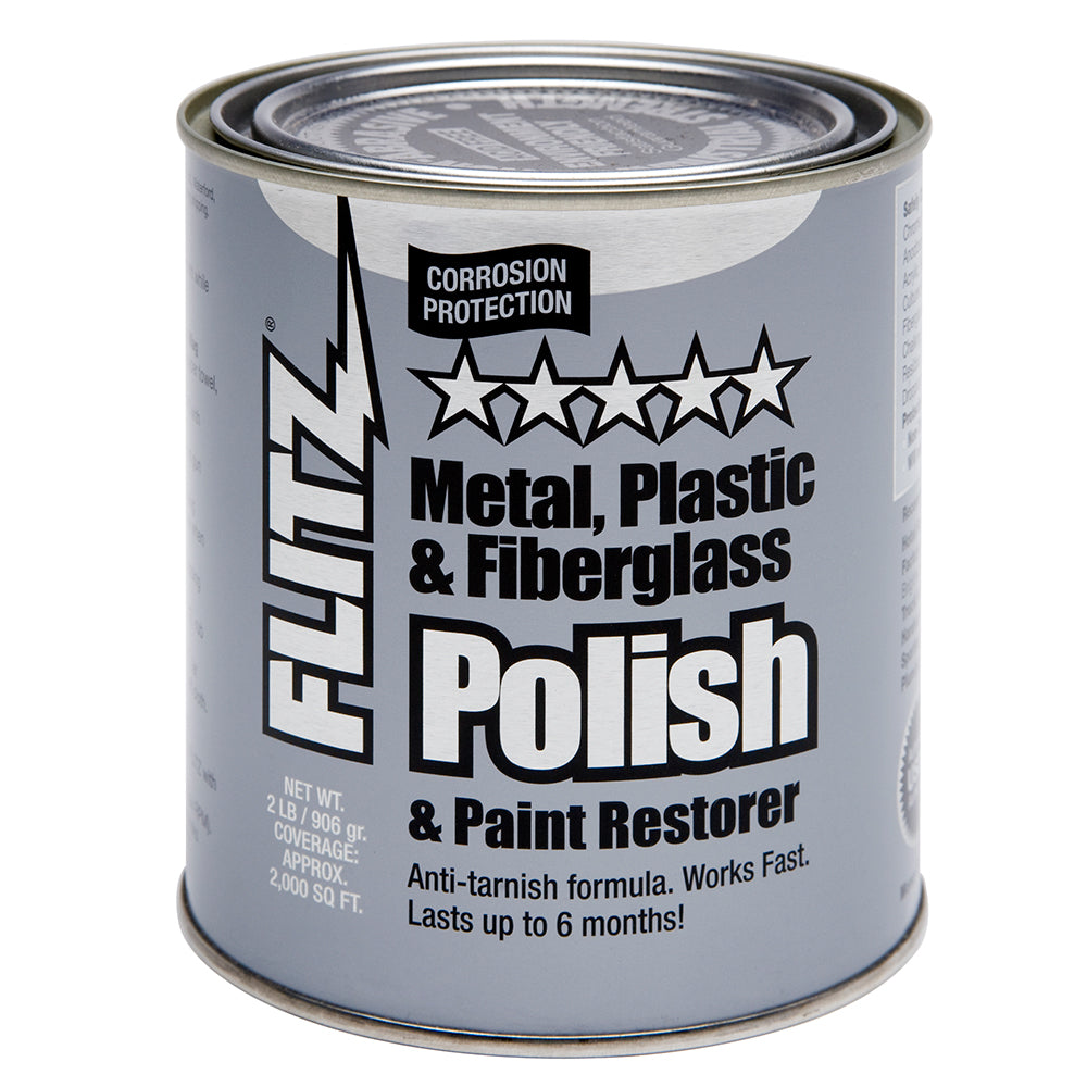 Flitz Polish – Paste – 2.0 lb. Quart Can [CA 03518-6] Online Hot Sale