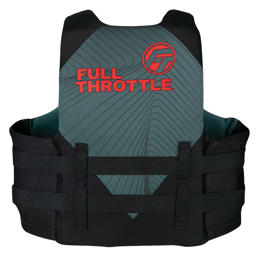 Full Throttle Adult Rapid-Dry Life Jacket – 2XL/4XL – Grey/Black [142100-701-080-22] on Sale