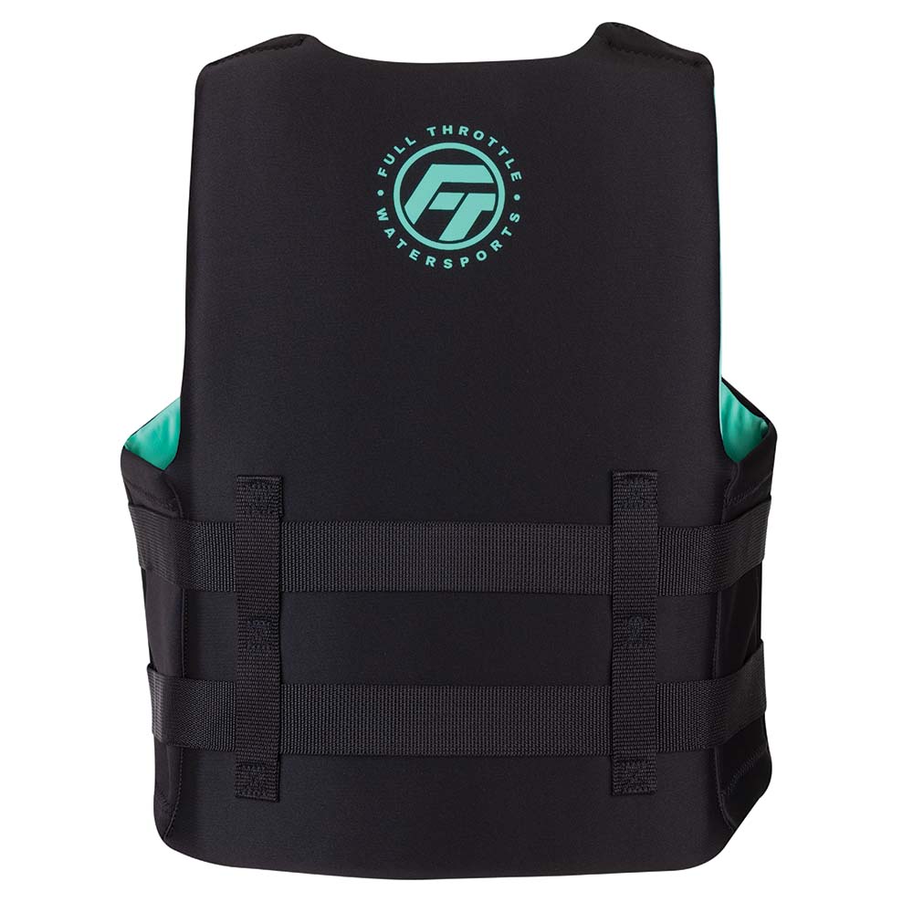 Full Throttle Adult Rapid-Dry Life Jacket – S/M – Aqua/Black [142100-505-030-22] Sale