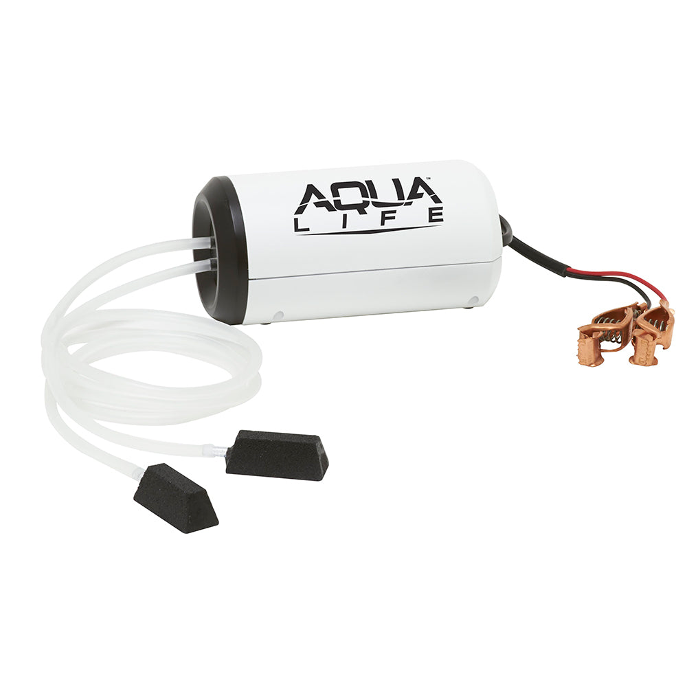 Frabill Aqua-Life Aerator Dual Output 12V DC Greater Than 25 Gallons [14213] Hot on Sale
