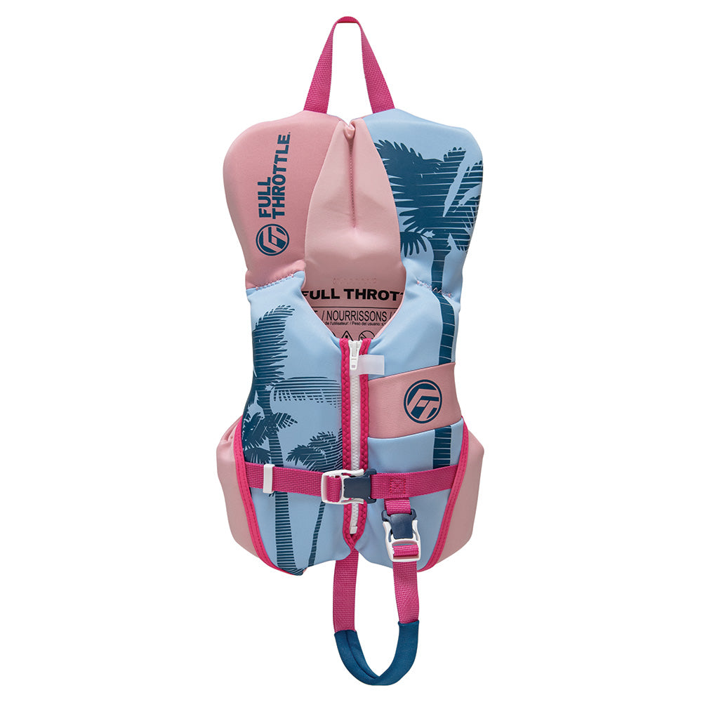 Full Throttle Infant Rapid-Dry Flex-Back Life Jacket – Pink [142200-105-000-25] on Sale