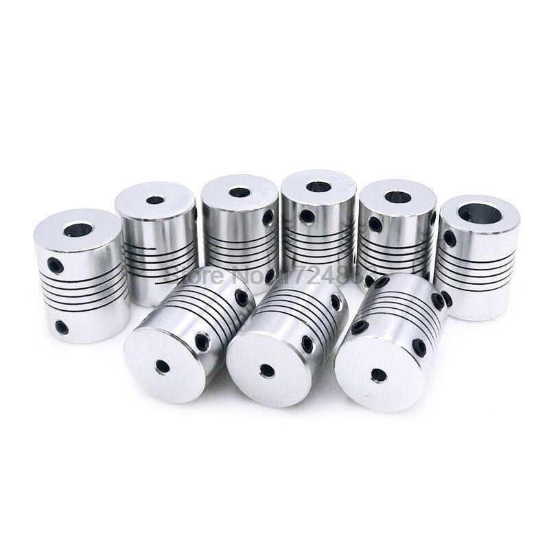 D19*L25 Aluminium flexible Jaw Shaft Coupling 5 8 6.35mm 8mm 10mm Supply