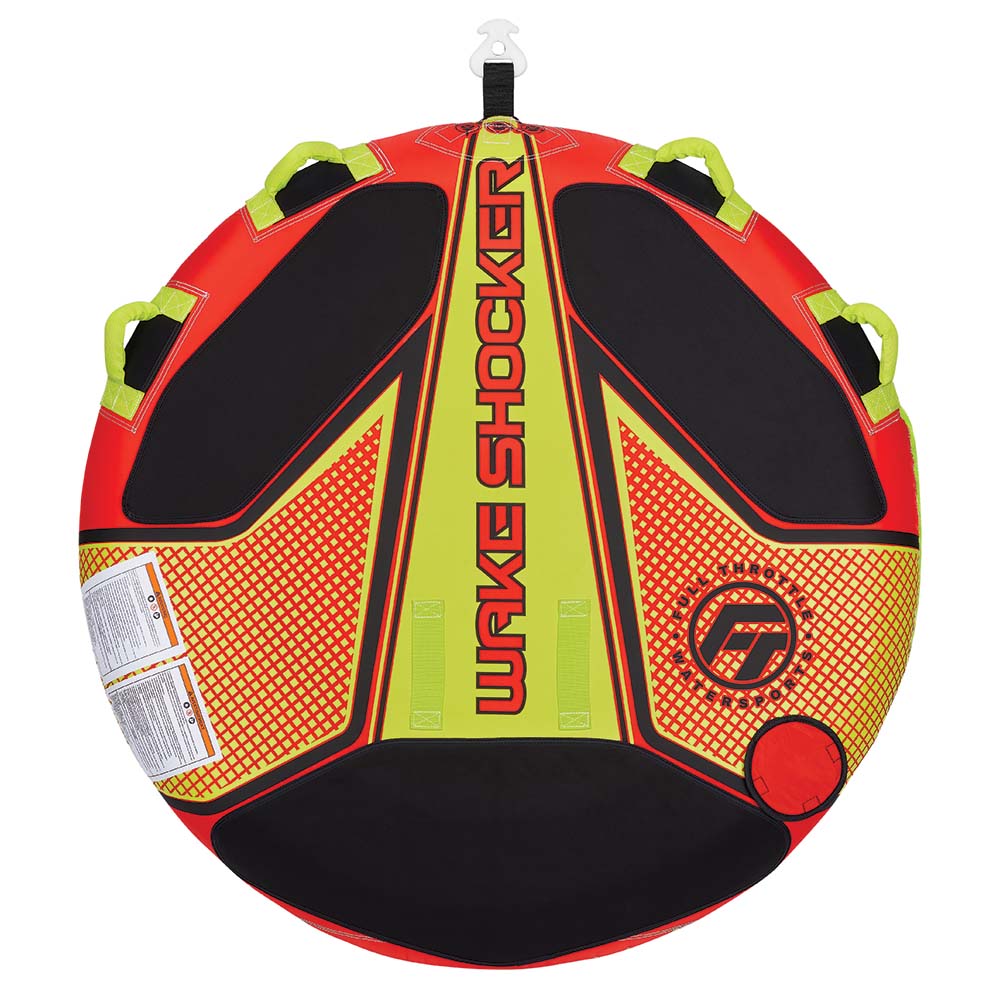 Full Throttle Wake Shocker Towable Tube – 2 Rider – Red [302400-100-002-21] Online