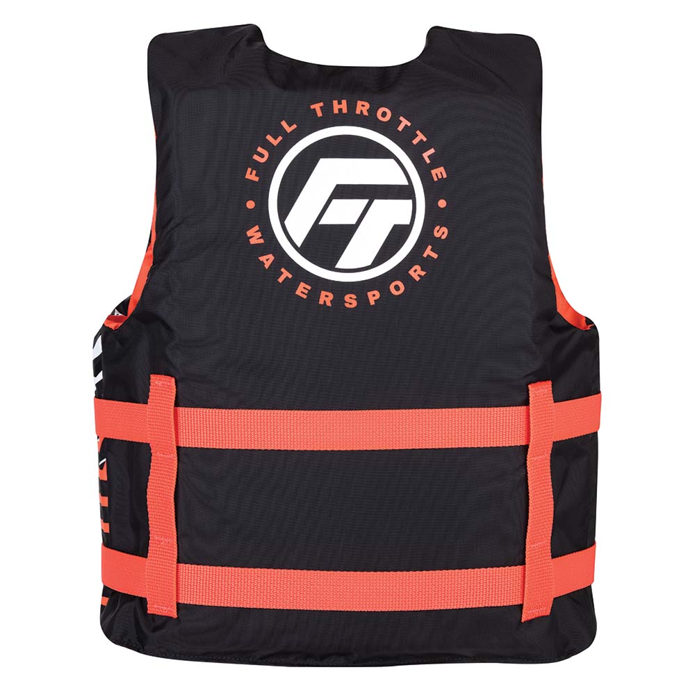 Full Throttle Youth Nylon Life Jacket – Pink/Black [112200-105-002-22] Online