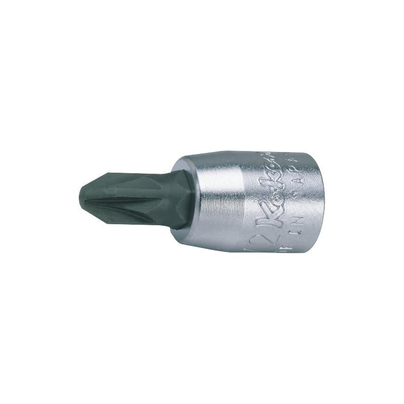 Ko-Ken 2000.28-PZ1 1/4 Sq. Dr. Bit Socket PZ1 Length 28mm Hot on Sale