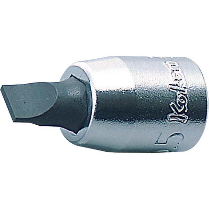 Ko-Ken 2005.25-3 1/4 Sq. Dr. Bit Socket Slotted 0.5X3 Length 25mm Supply