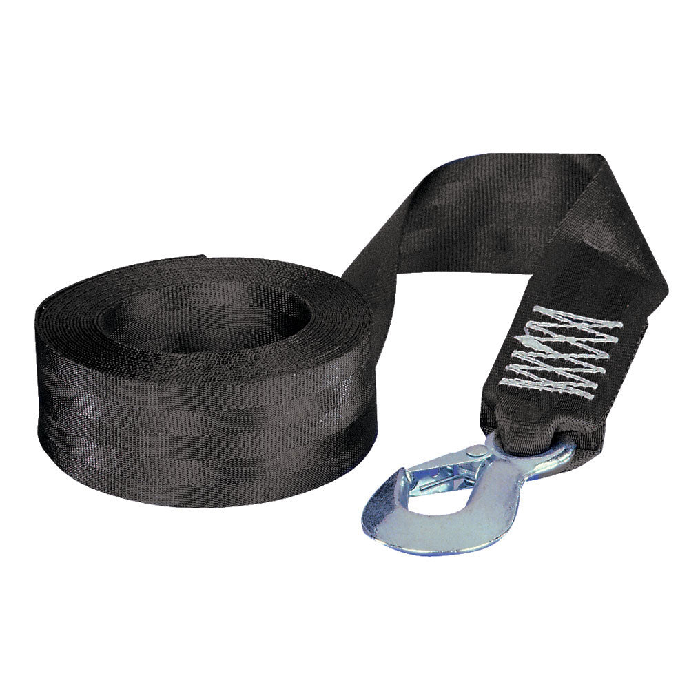 Fulton 2″ x 12′ Winch Strap w/Hook – 1,800lbs Max Load [501208] Online now