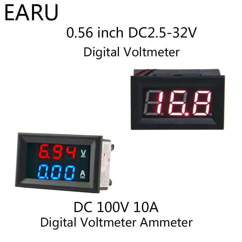 DC100V 10A Voltage Current Meter Gauge Tester for Car Hot on Sale