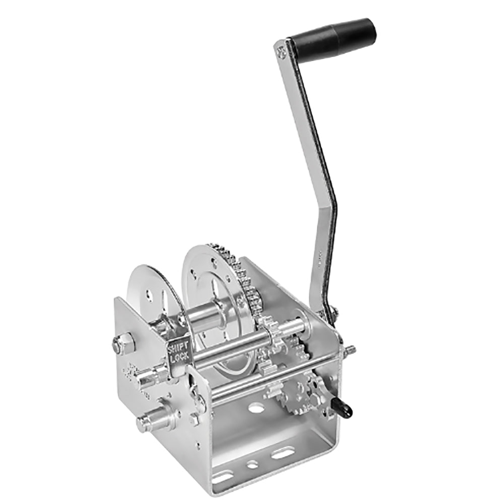 Fulton 2000lb 2-Speed Winch – Strap Not Included [142400] Online Hot Sale