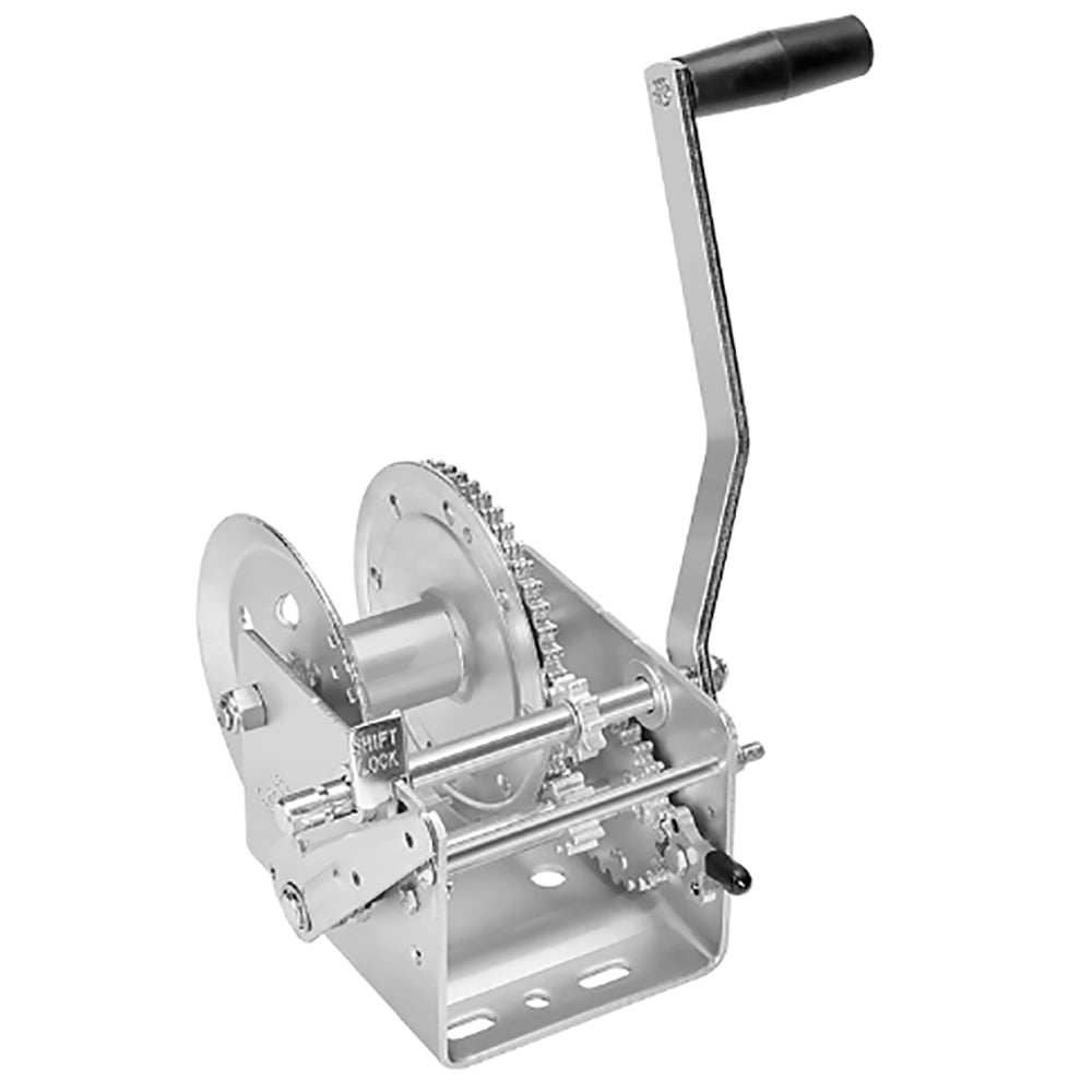 Fulton 2600lb 2-Speed Winch w/Hand Brake [142411] Online Hot Sale