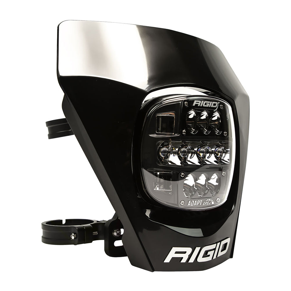 RIGID Industries Adapt XE Number Plate – Black [300418] Fashion