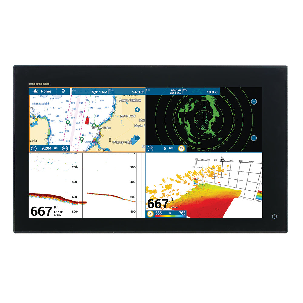 Furuno NavNet TZtouch3 19″ MFD w/1kW Dual Channel CHIRP Sounder [TZT19F] Hot on Sale