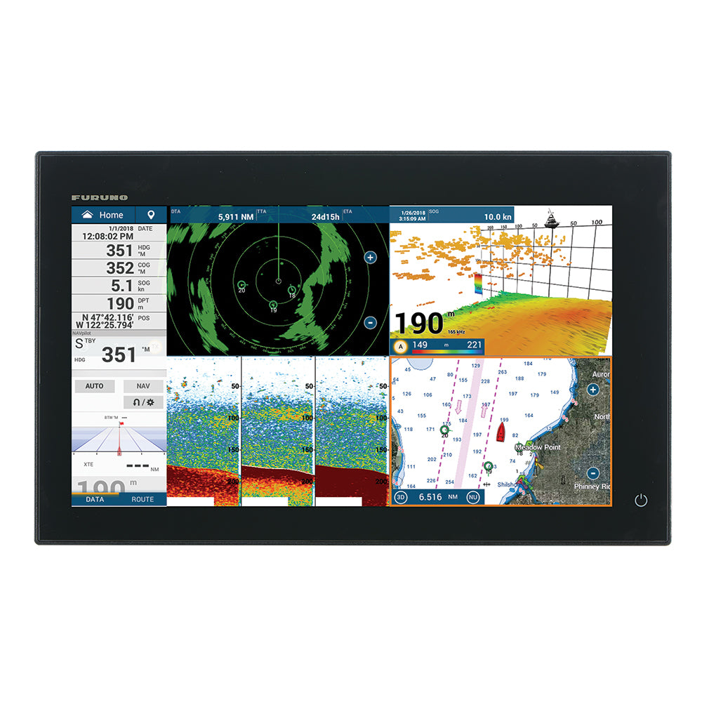 Furuno NavNet TZtouch3 16″ MFD w/1kW Dual Channel CHIRP Sounder  Internal GPS [TZT16F] Hot on Sale
