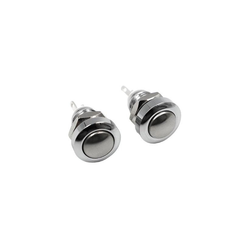 EARU -1pc 8mm Momentary Metal Push Button Switch Waterproof on Sale