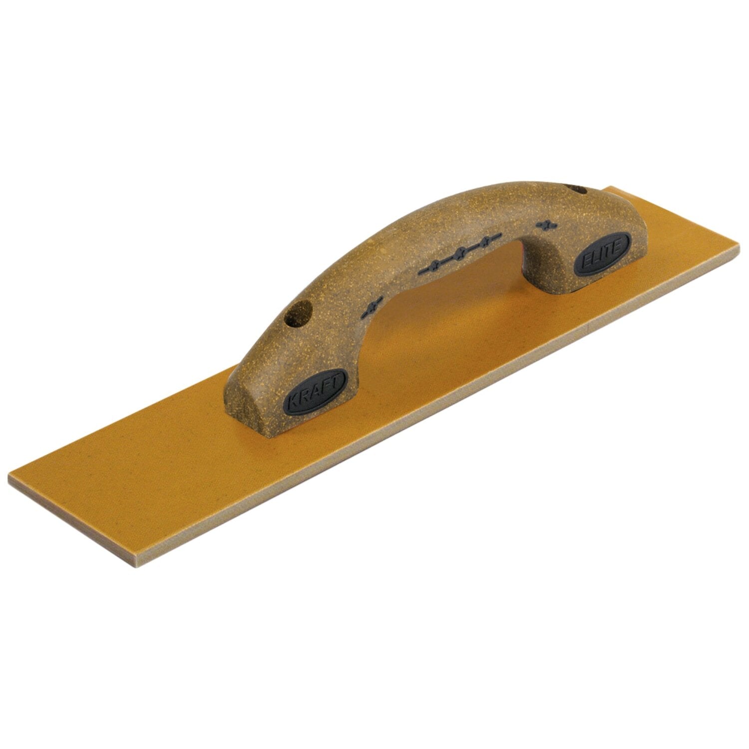 Kraft Tool CFE503K Elite Series Five Star 12″ x 3-1/2″ Square End Laminated Canvas-Resin Hand Float with Cork Handle Supply