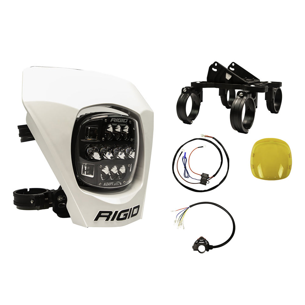 RIGID Industries Adapt XE Extreme Enduro LED Moto Kit – White [300417] Fashion