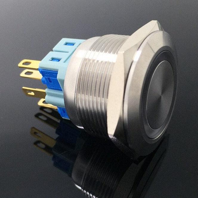 EARU -1pc 30mm 1NO 1NC Metal Momentary Push Button Switch Sale