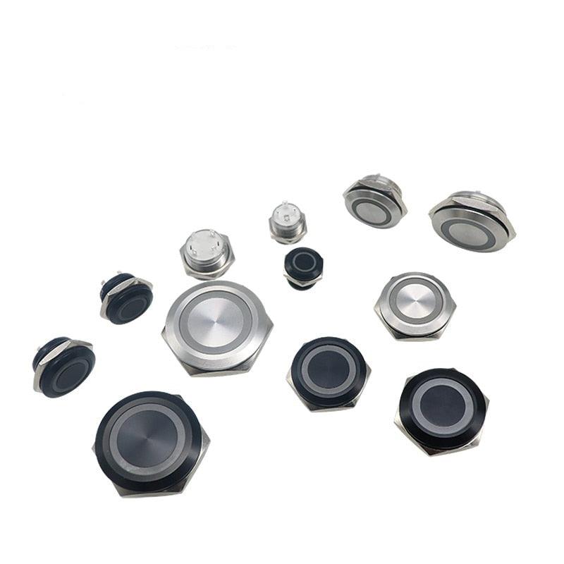 EARU -16mm Short Stroke Mini Waterproof Metal Push Button Switch Power Led Light Online Hot Sale