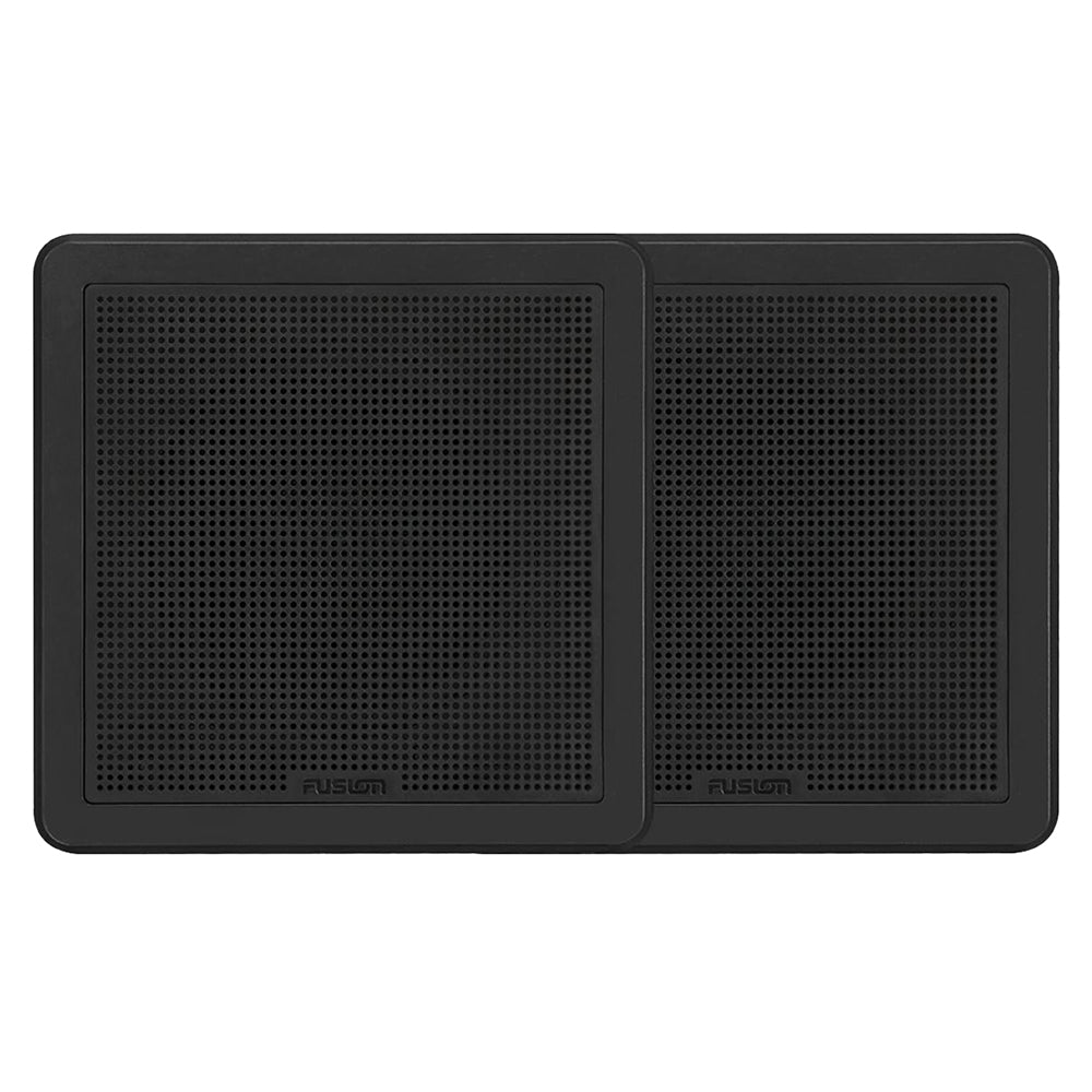 Fusion FM-F77RB FM Series 7.7″ Flush Mount Square Marine Speakers – Black Grill – 200W [010-02300-11] Online Sale