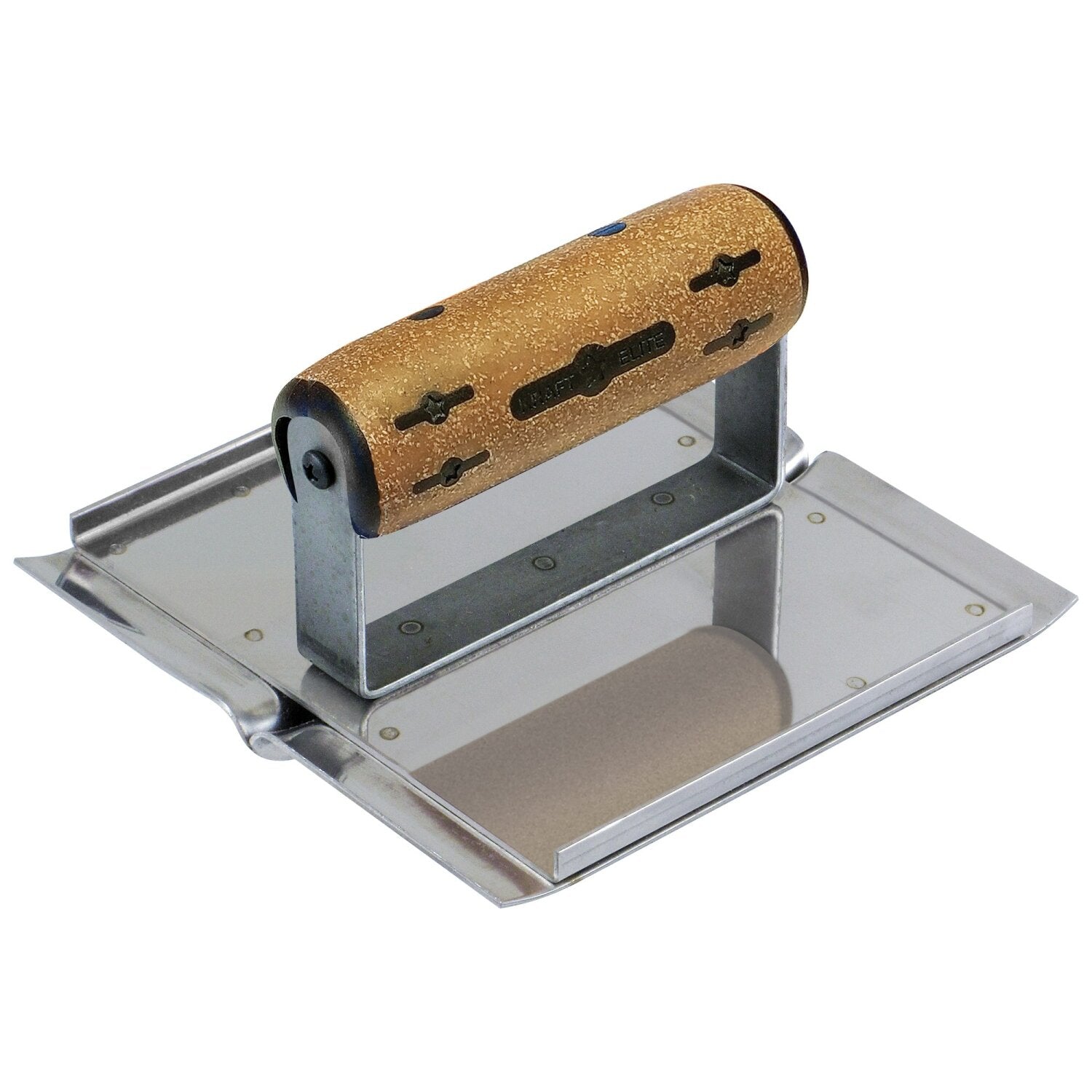 Kraft Tool CFE599K 6″ x 6″ 3/8″D, 1/4″R Elite Series Five Star Stainless Steel Groover with Cork Handle Fashion