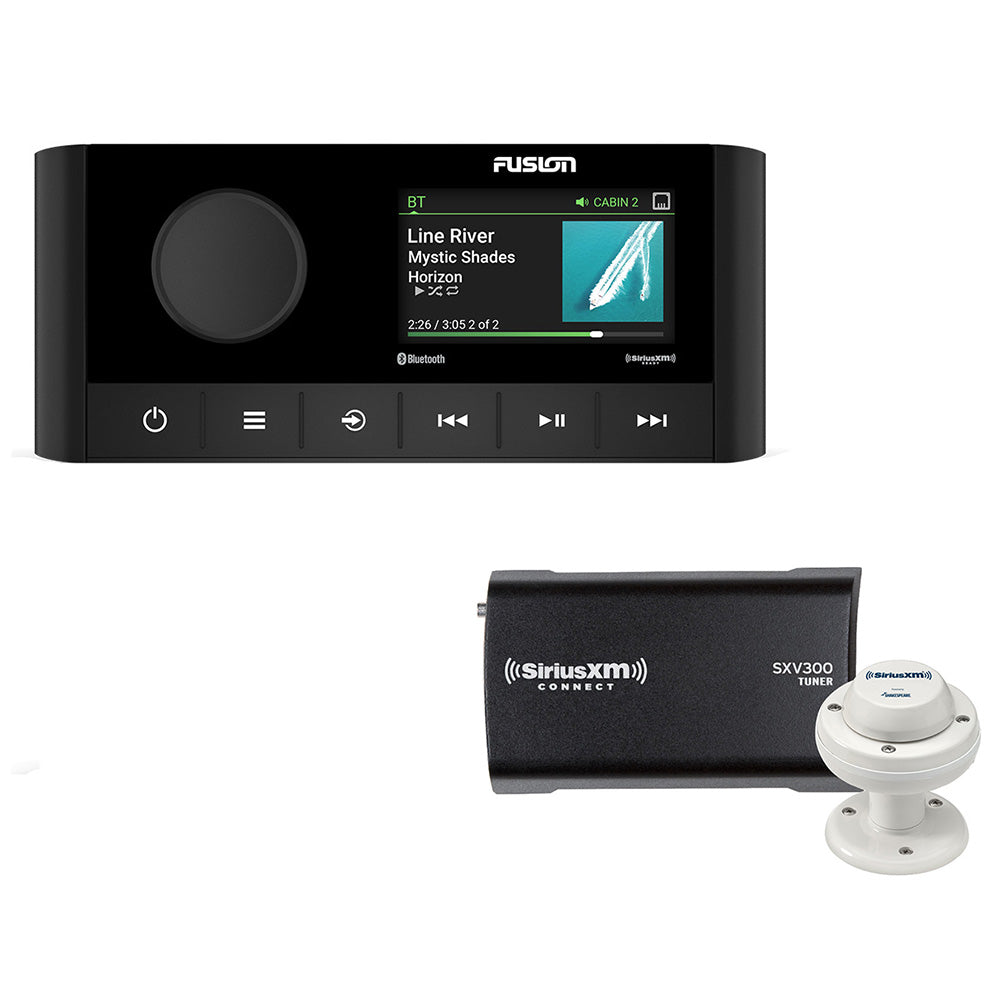 Fusion MS-RA210 2-Zone USB Stereo w/SiriusXM SXV300 Connect Tuner  Marine/RV Antenna [010-02250-00/SXM] Online Sale