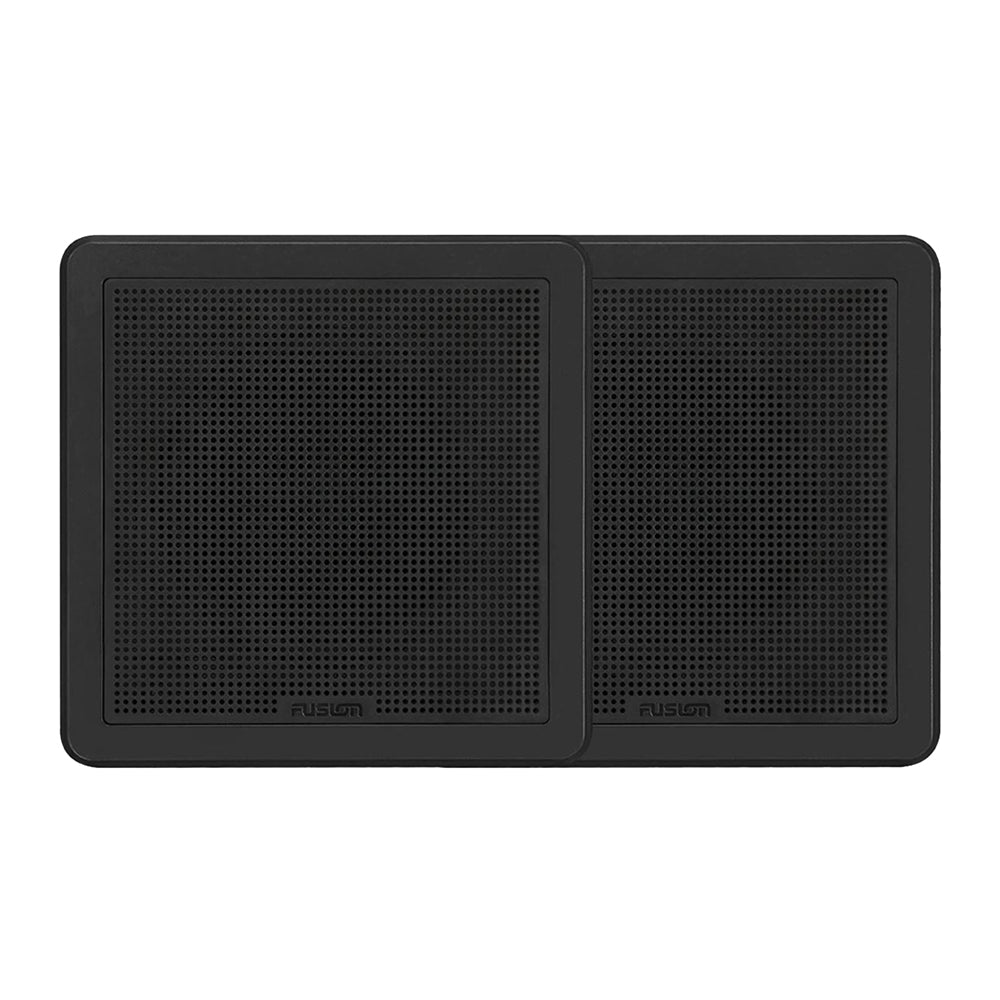 Fusion FM-65SB FM Series 6.5″ 120 Flush Mount Square Marine Speakers – Black Grill – 120W [010-02299-11] Online now