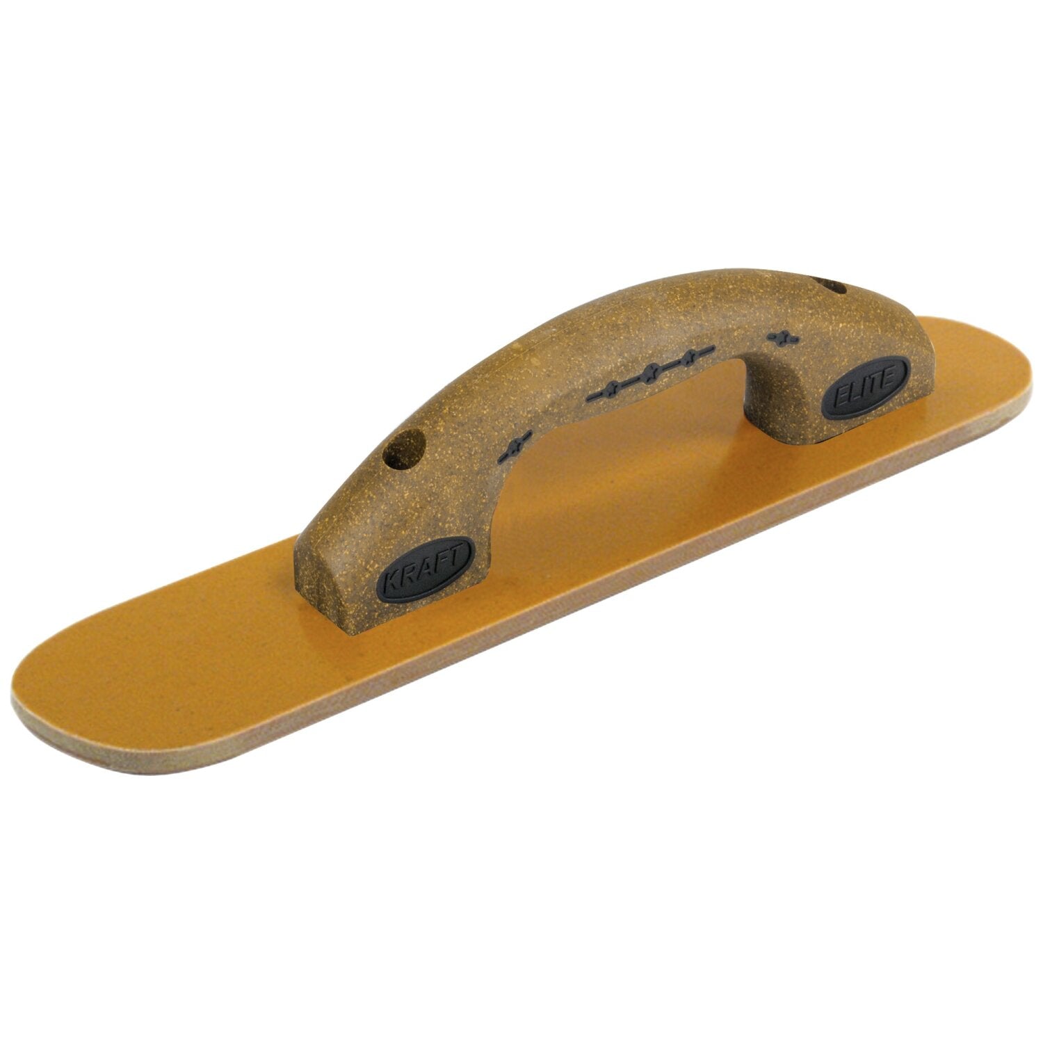 Kraft Tool CFE524K Elite Series Five Star 20″ x 3-1/2″ Round End Laminated Canvas-Resin Hand Float with Cork Handle on Sale