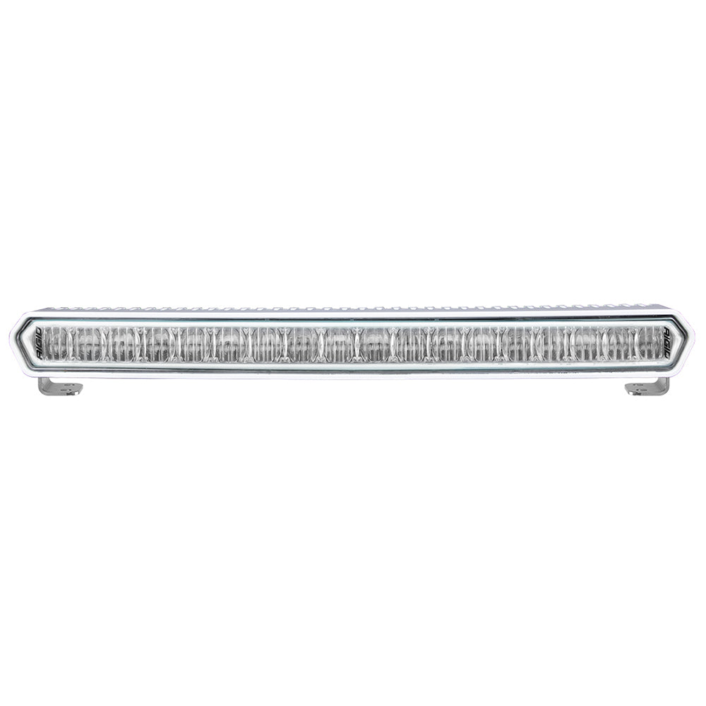 RIGID Industries SR-L Series Marine 20″ White LED Lightbar – White Light w/White Halo [62000] Online Sale
