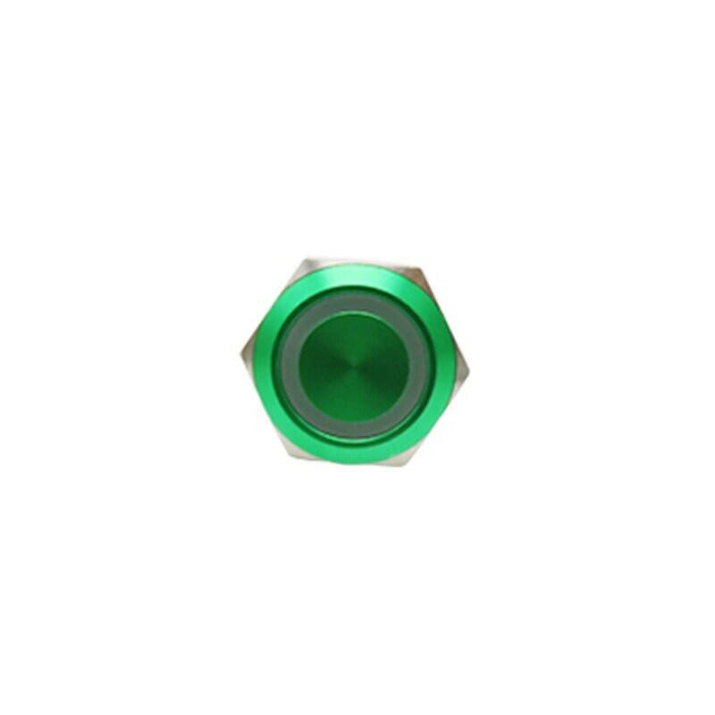 EARU-16/19/22mm 3 Triple Color RGB LED Momentary Self-Reset Metal waterproof power button Online Sale