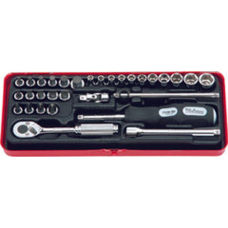 Ko-Ken 2257M 1/4 Sq. Dr. Socket set 6 point 31 pieces Online Sale