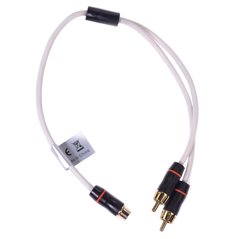 Fusion Performance RCA Cable Splitter – 1 Female to 2 Male – .9 [010-12621-00] Hot on Sale