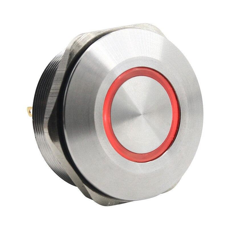 EARU -40MM 2NO 2NC  Metal Momentary Waterproof LED Push Button Online Hot Sale