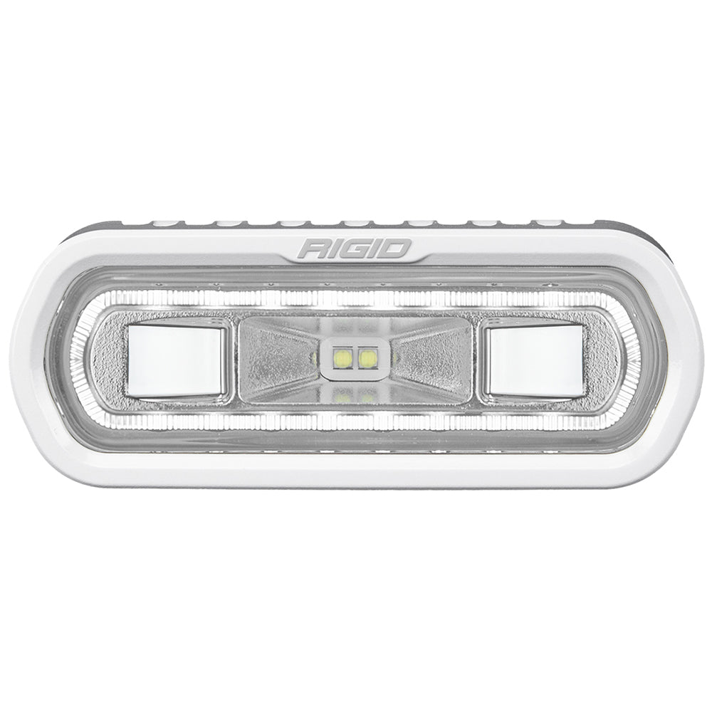 RIGID Industries SR-L Series Marine Spreader Light – White Surface Mount – White Light w/White Halo [51100] Online Sale