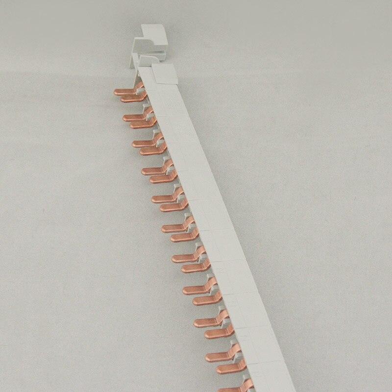 Export Breaker Accessories 1P   N 12 * 18mm Air Switch Comb Busbar DPN Double In Double Out 12 Circuit Connection Copper Bar Online now