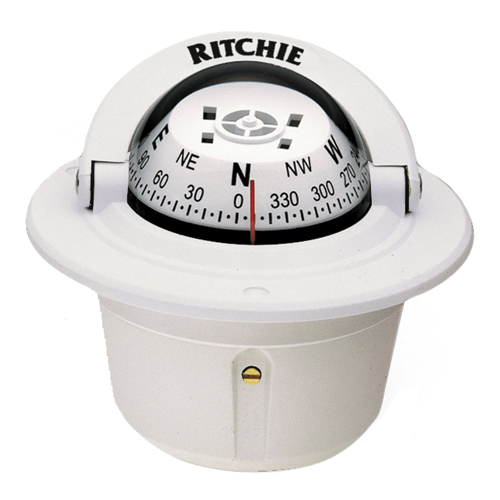 Ritchie F-50W Explorer Compass – Flush Mount – White [F-50W] on Sale